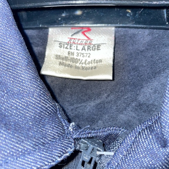 Navy Collared Pullover - Picture 4 of 7